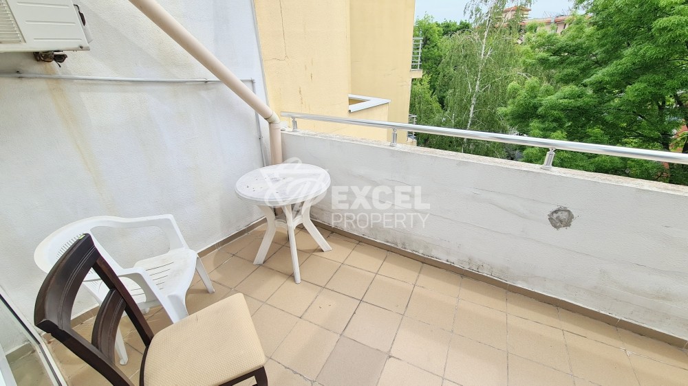 Reduced price! Extremely spacious 1-bedroom apartment on Flower street in Sunny Beach