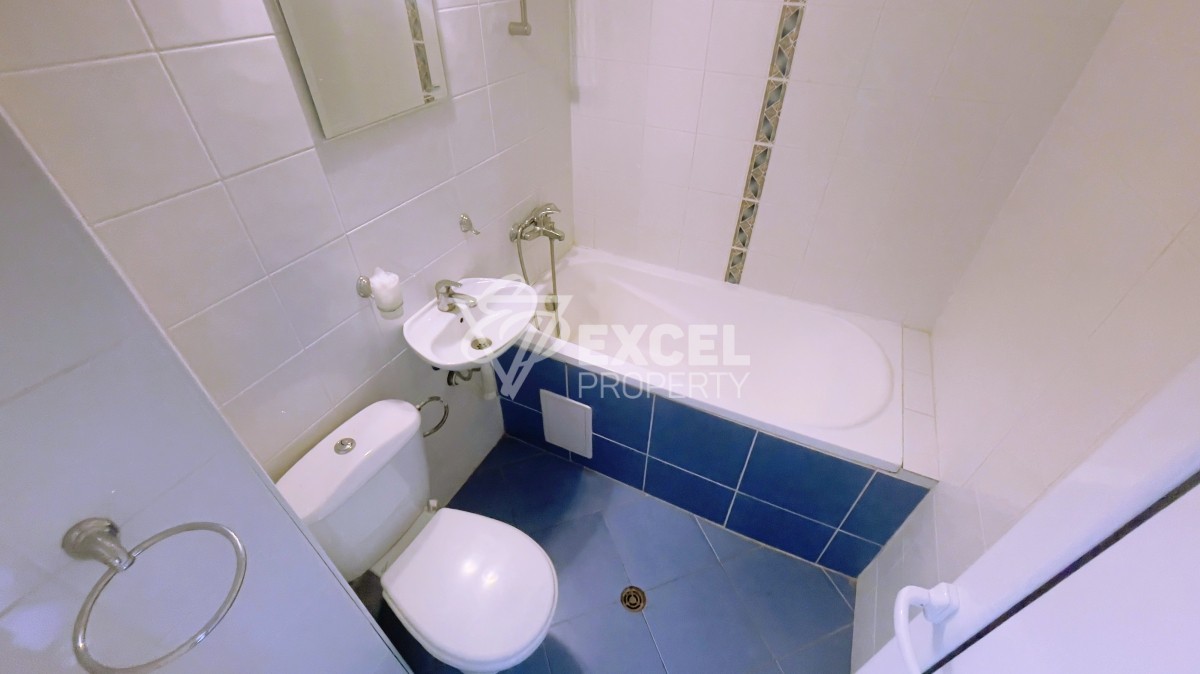 Furnished studio in Sunny Beach resort with pool view