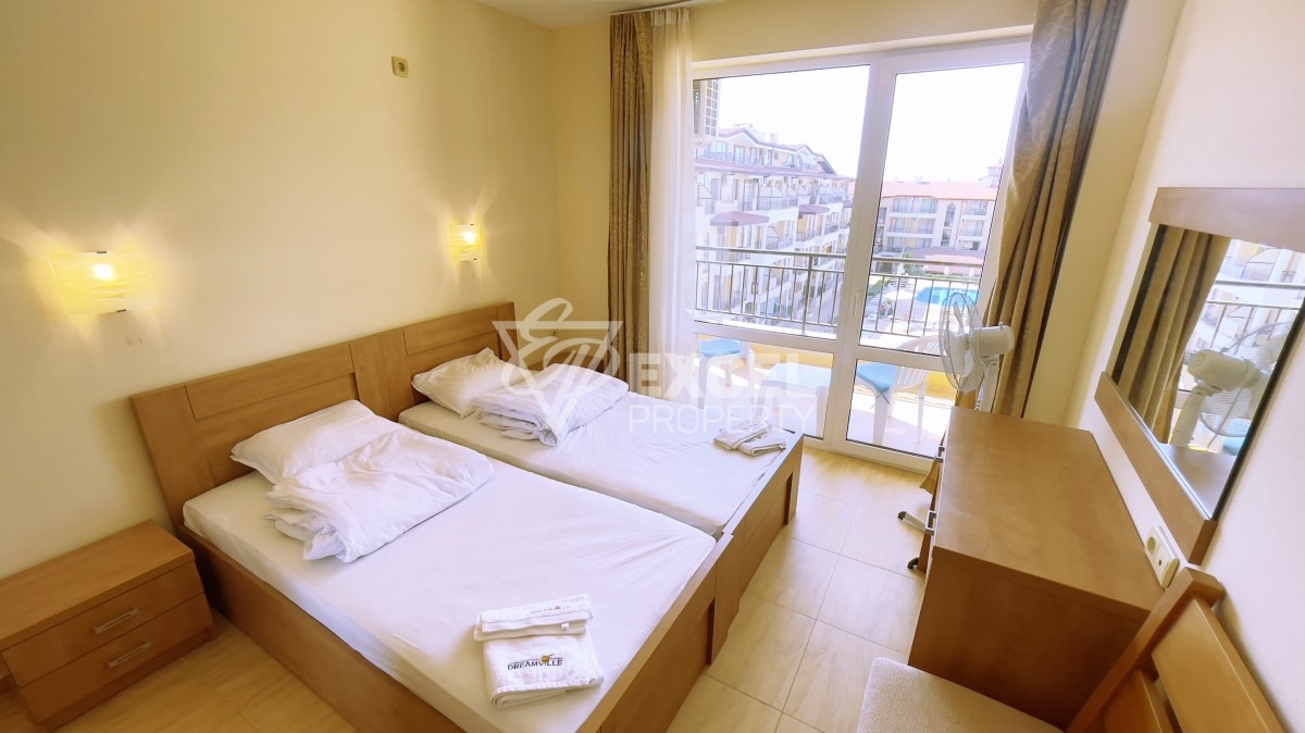 One-bedroom apartment in Sveti Vlas. Rental guarantee.