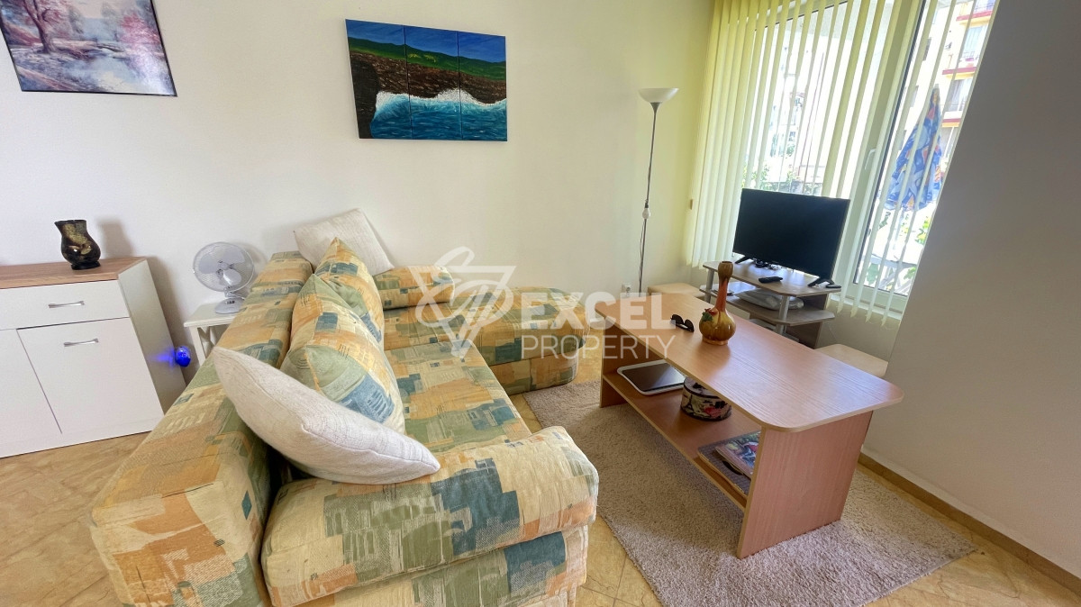 One-bedroom apartment in the center of Sunny Beach