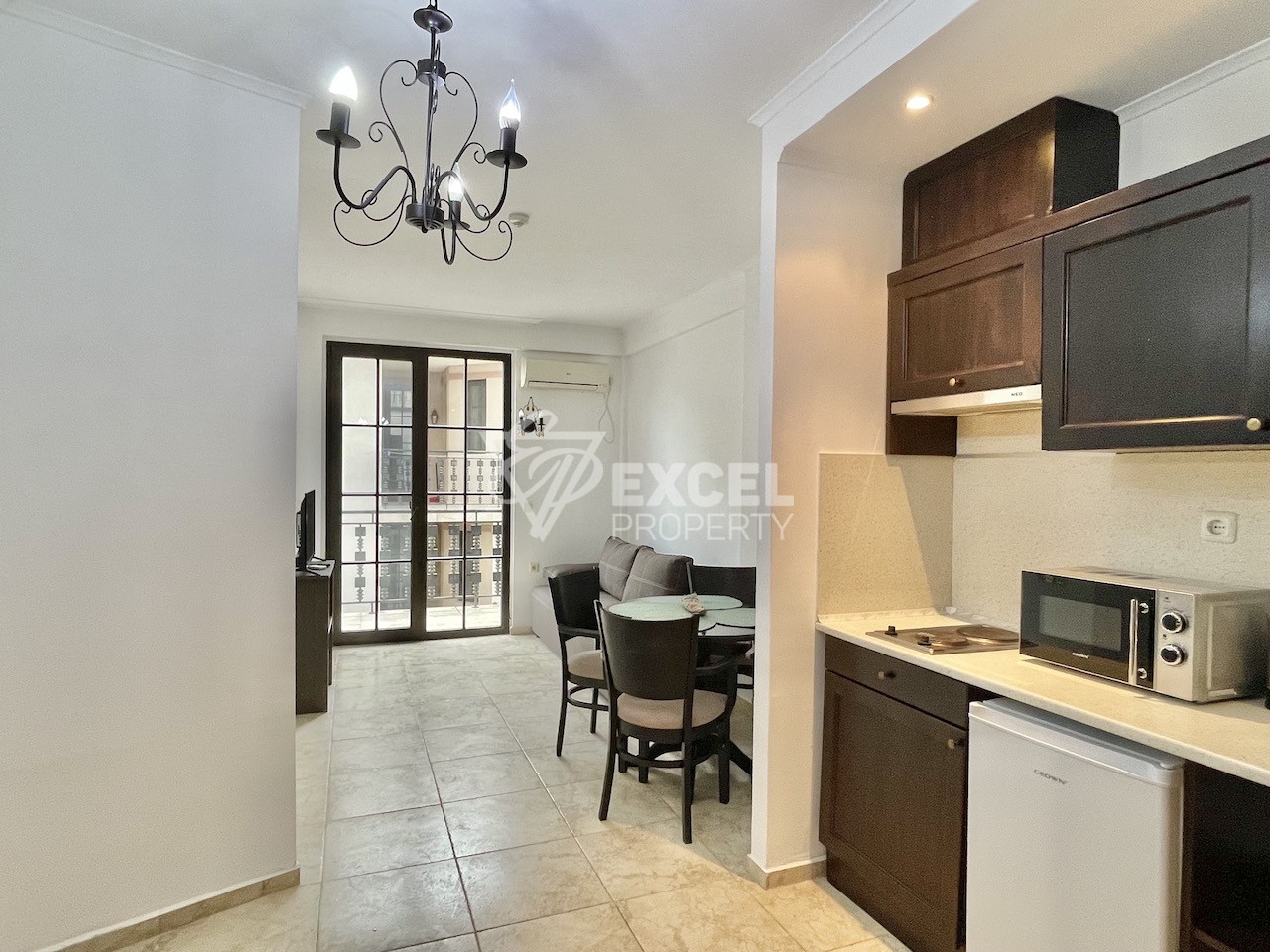 One-bedroom apartment in Obzor, only 150 m from the sea - the Cllif complex
