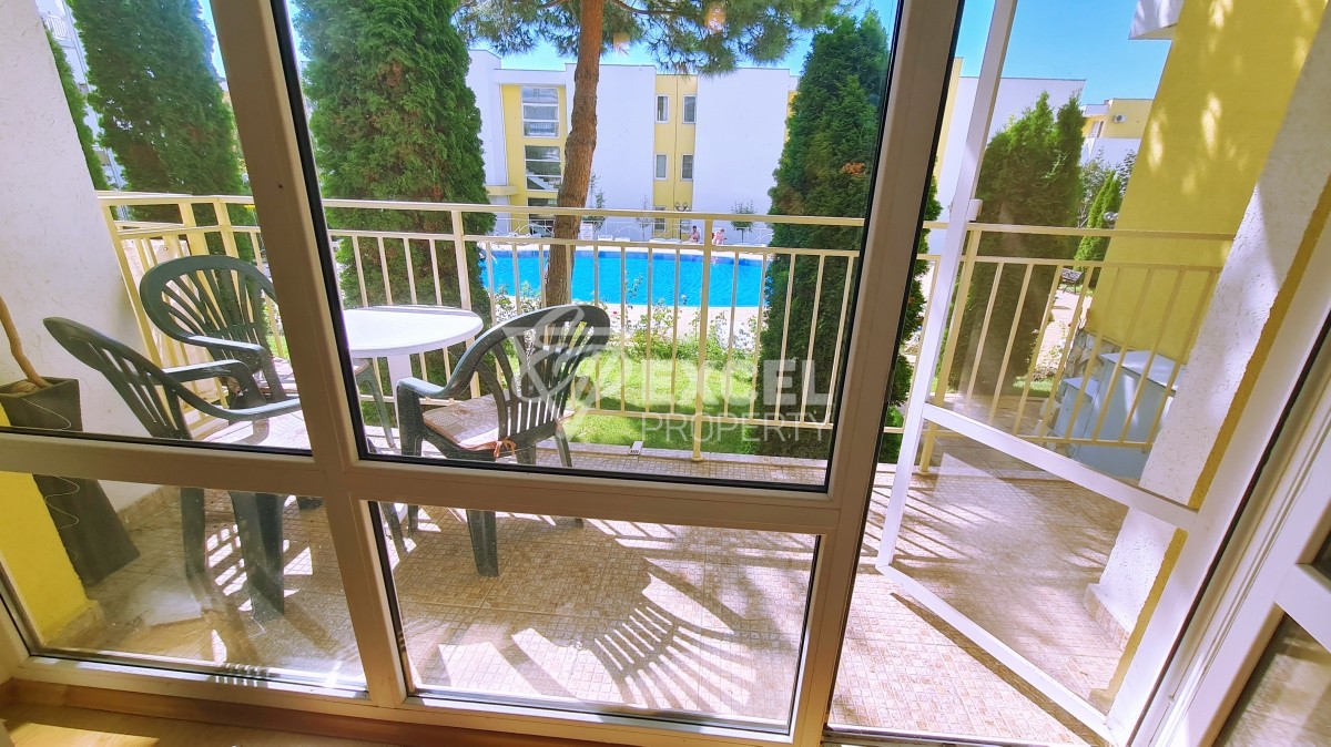 One bedroom furnished apartment in Crown Fort with pool view