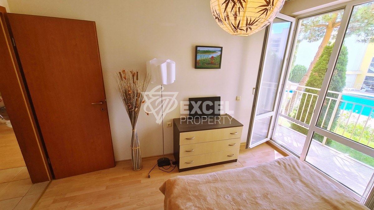 One bedroom furnished apartment in Crown Fort with pool view