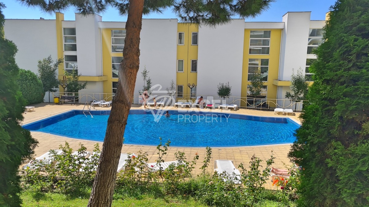 One bedroom furnished apartment in Crown Fort with pool view