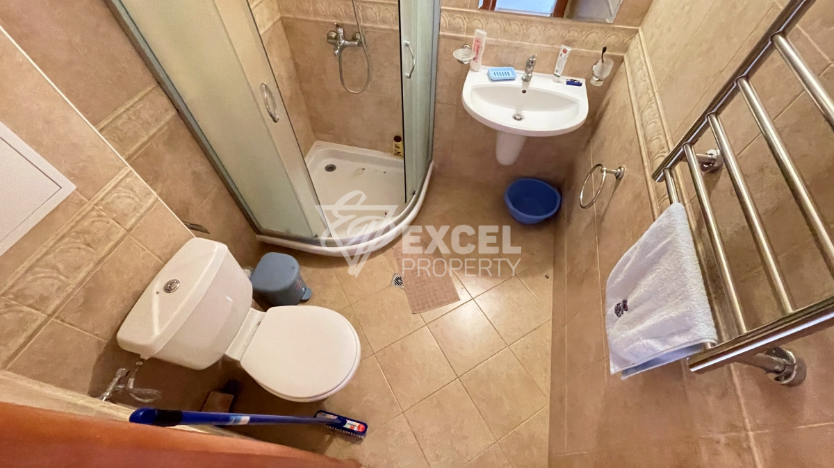 First line apartment in Sveti Vlas with sea view.
