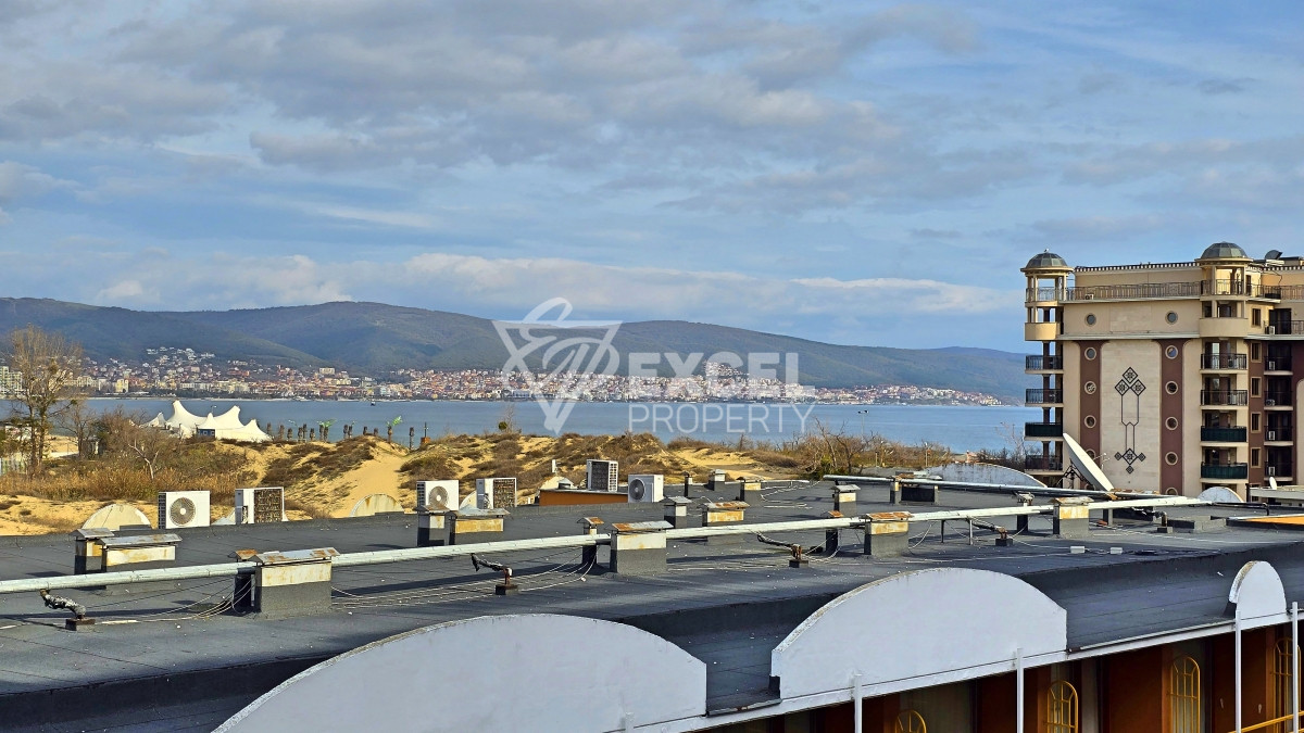 Furnished one-bedroom apartment just meters from the sea in Sunny Beach