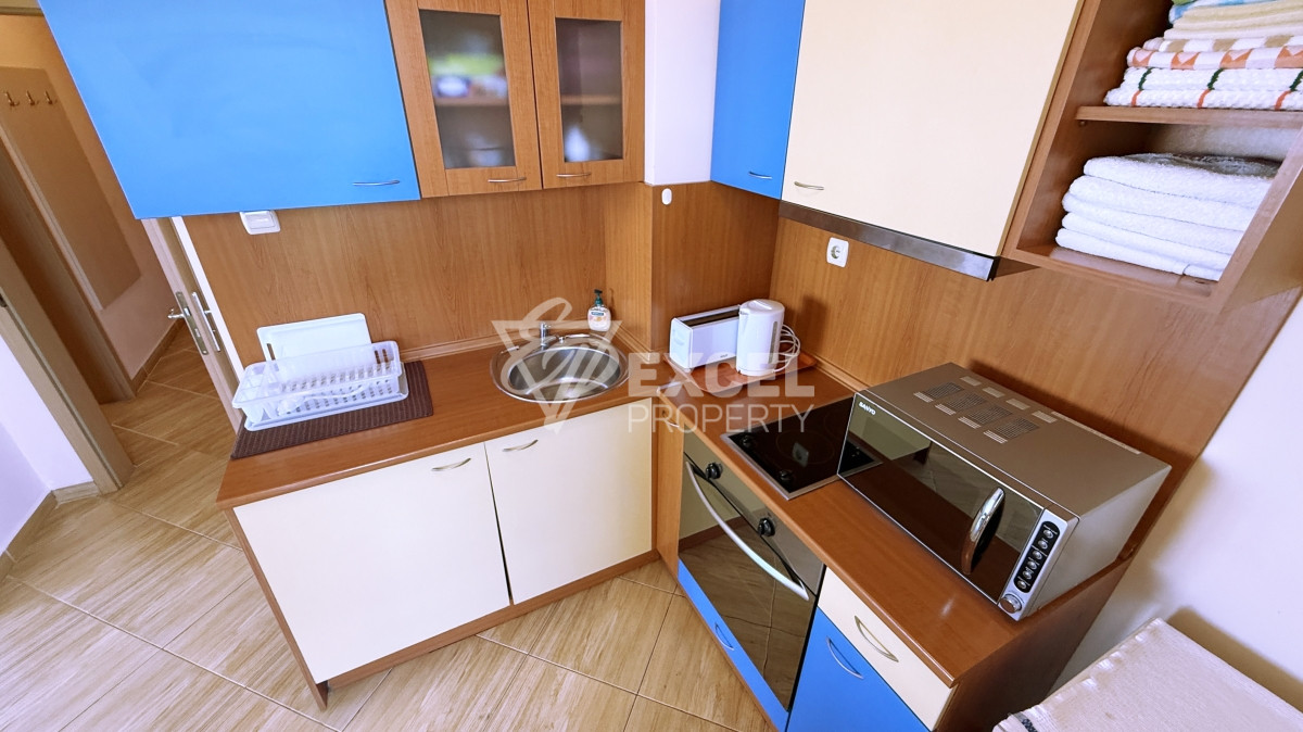 One-bedroom apartment in Golden Dreams complex, Sunny Beach