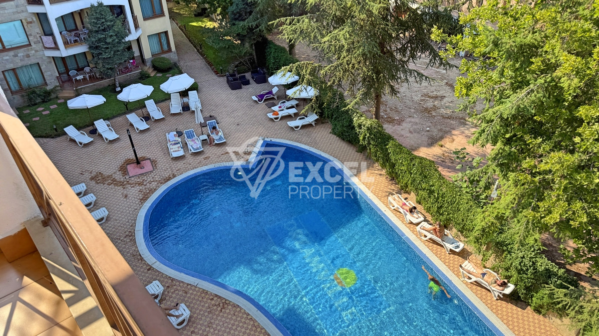 One-bedroom apartment in Golden Dreams complex, Sunny Beach