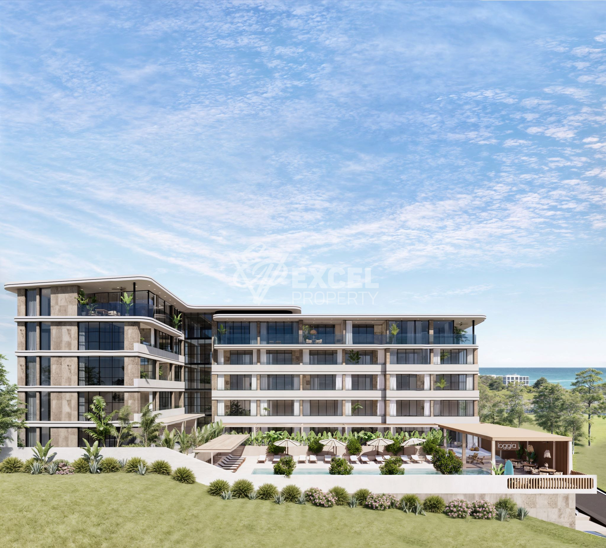 Loggia Complex, Sveti Vlas - one bedroom apartemnt with sea view