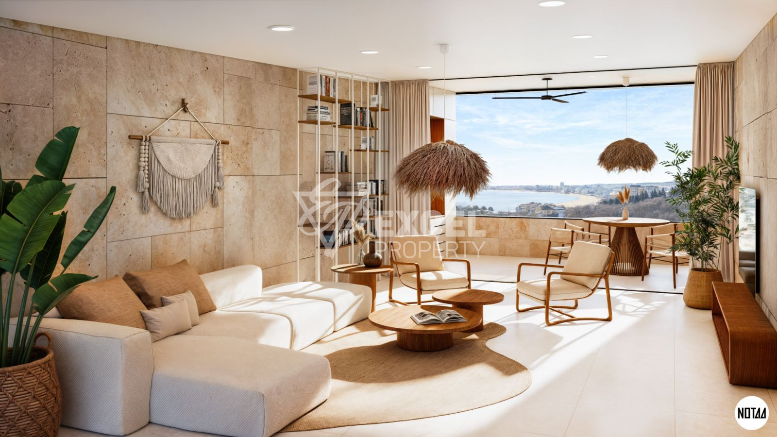 Loggia Complex, Sveti Vlas - one bedroom apartemnt with sea view