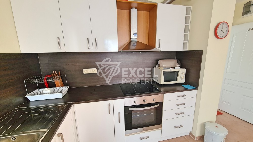 Furnished one bedroom apartment in Sunny Beach