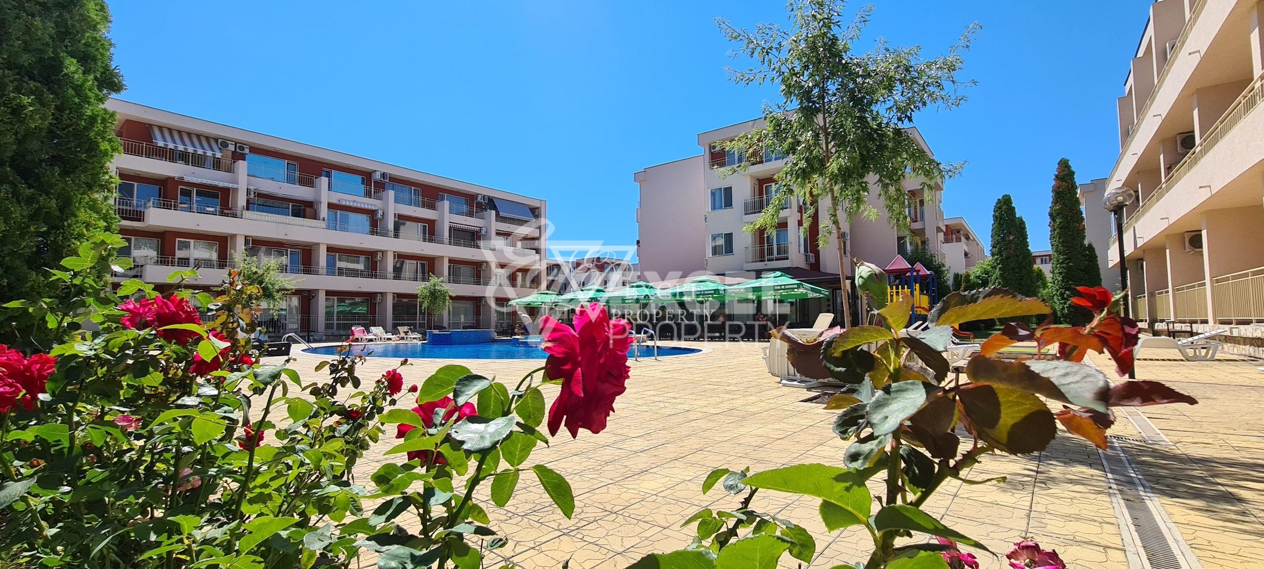 Furnished two bedroom apartment in Nessebar Fort Noks, Sunny Beach