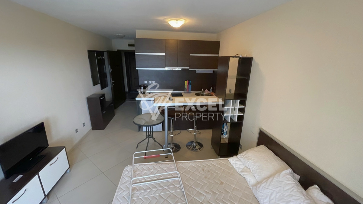 Furnished studio for sale in Nessebar in Odyssey complex