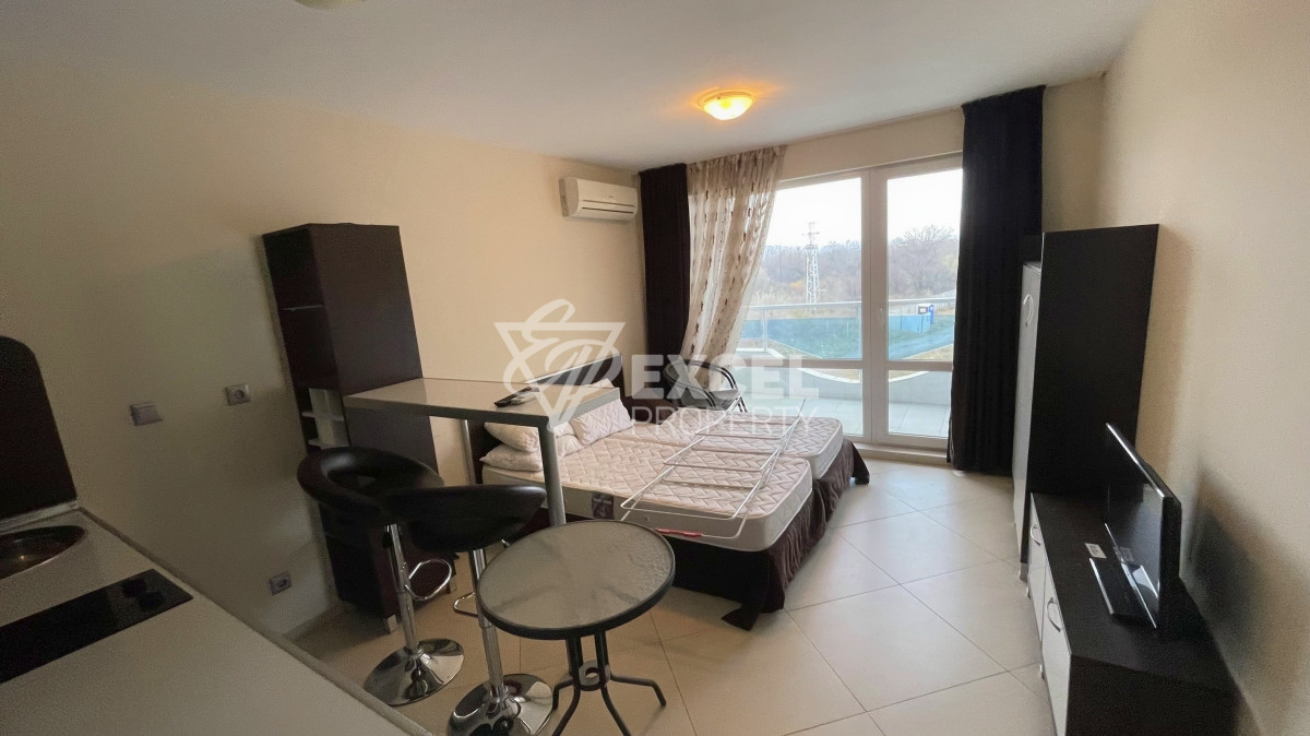 Furnished studio for sale in Nessebar in Odyssey complex