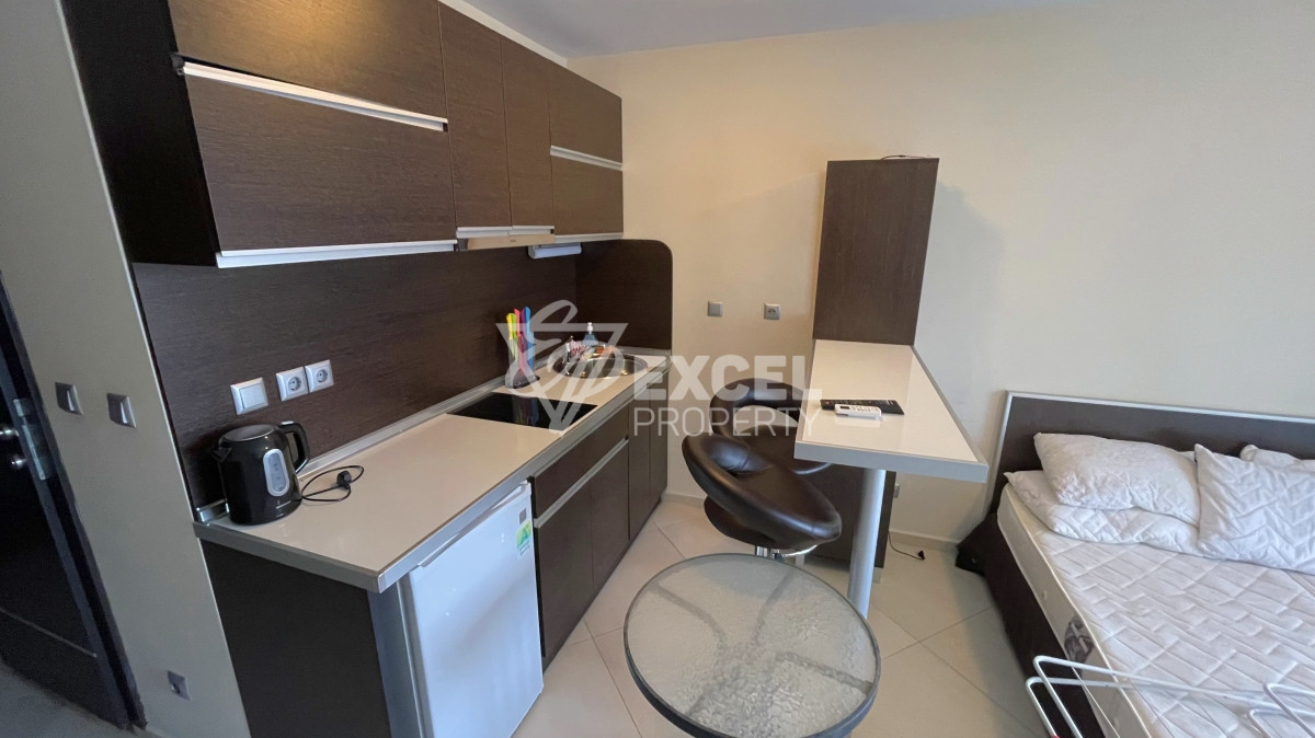 Furnished studio for sale in Nessebar in Odyssey complex