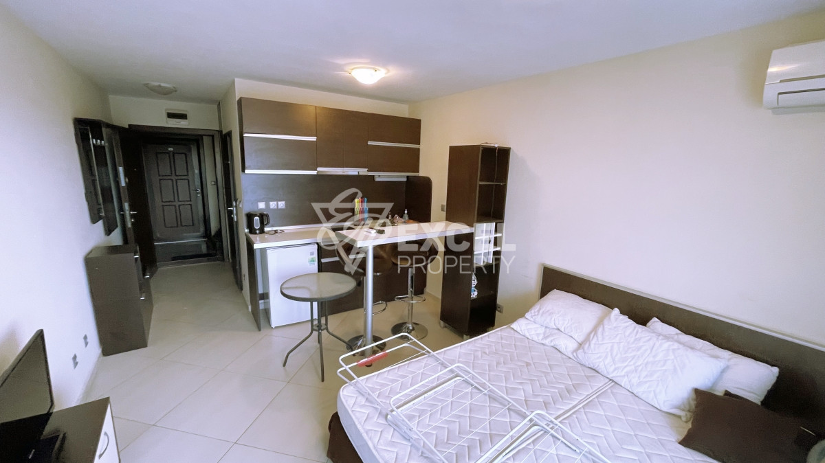 Furnished studio for sale in Nessebar in Odyssey complex