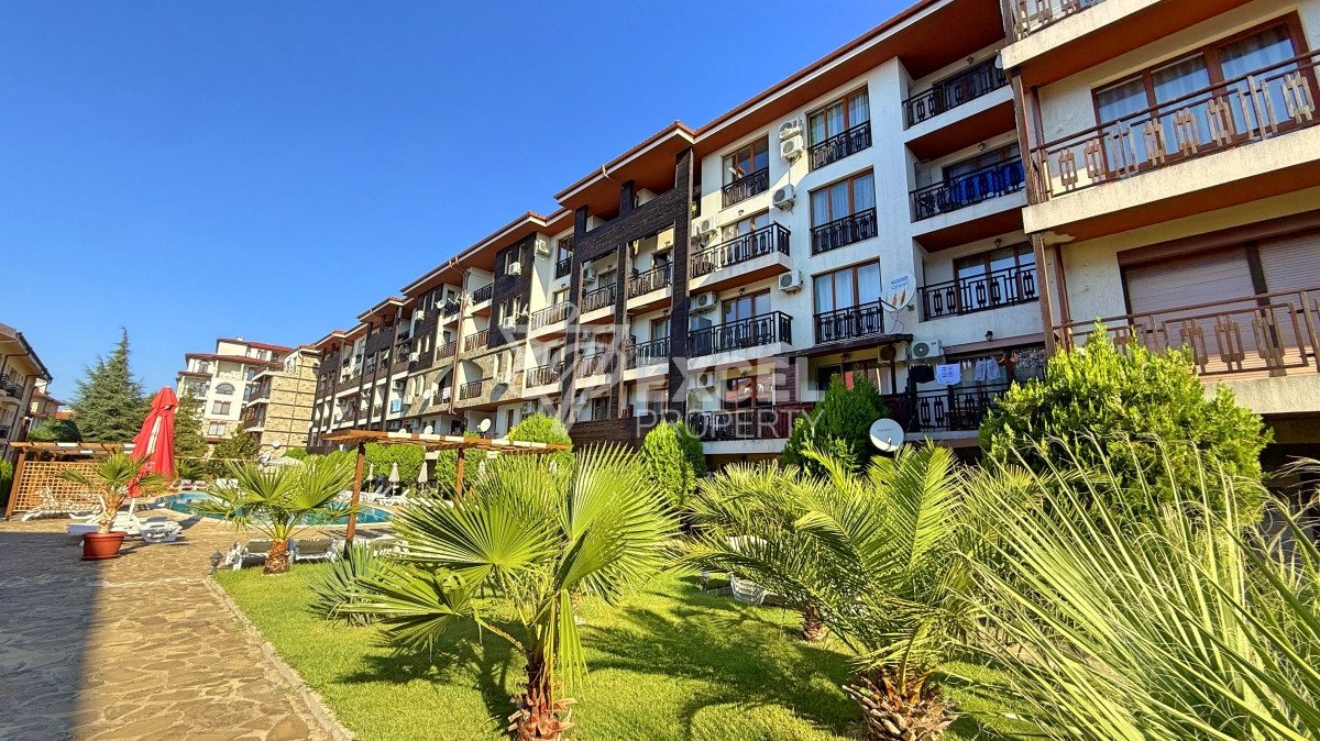 Furnished studio in Panorama Bay 2 complex, Sveti Vlas
