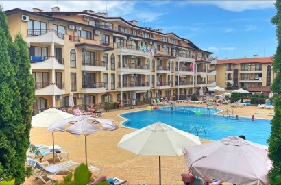Aqua Dreams complex, Sveti Vlas - one bedroom apartment with sea view.