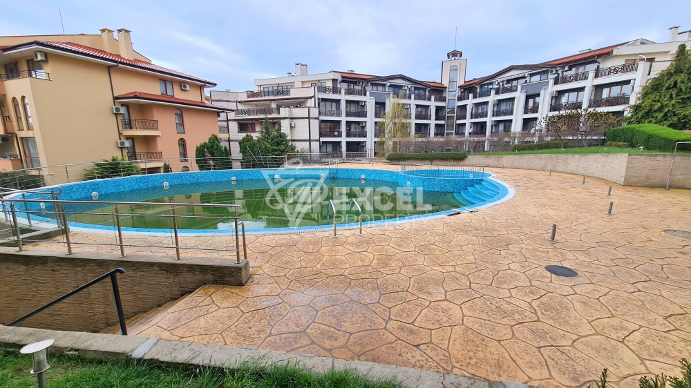 One-bedroom apartment with pool view in Sveti Vlas
