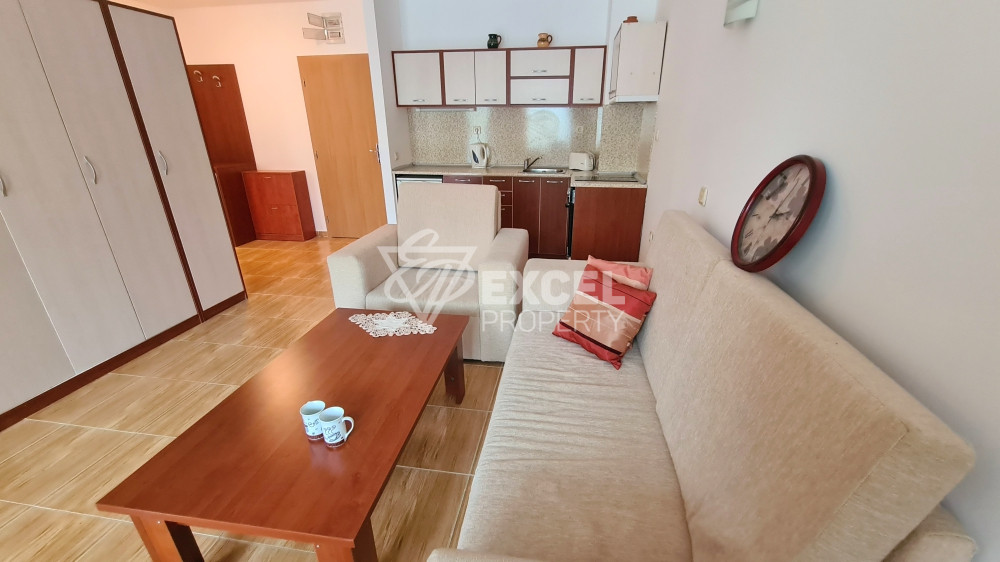 One-bedroom apartment with pool view in Sveti Vlas