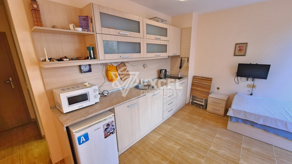 Furnished studio in Sveti Vlas in the Paradise Dreams complex.