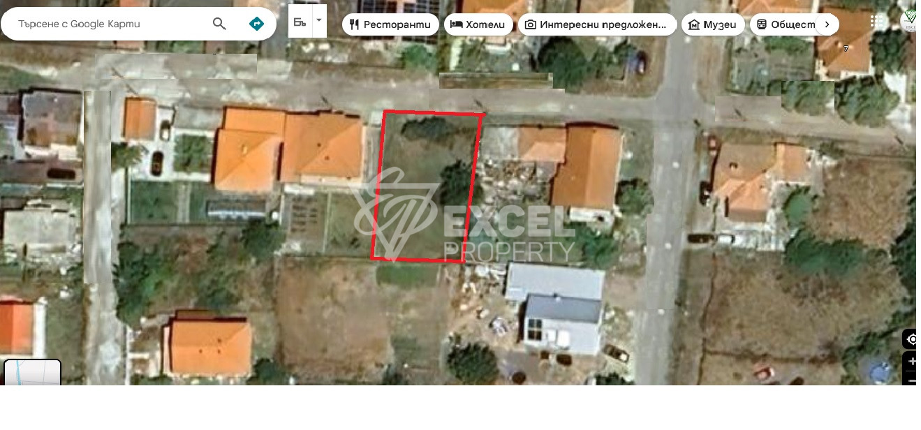 Plot of land with permition for build in the town of Kableshkovo