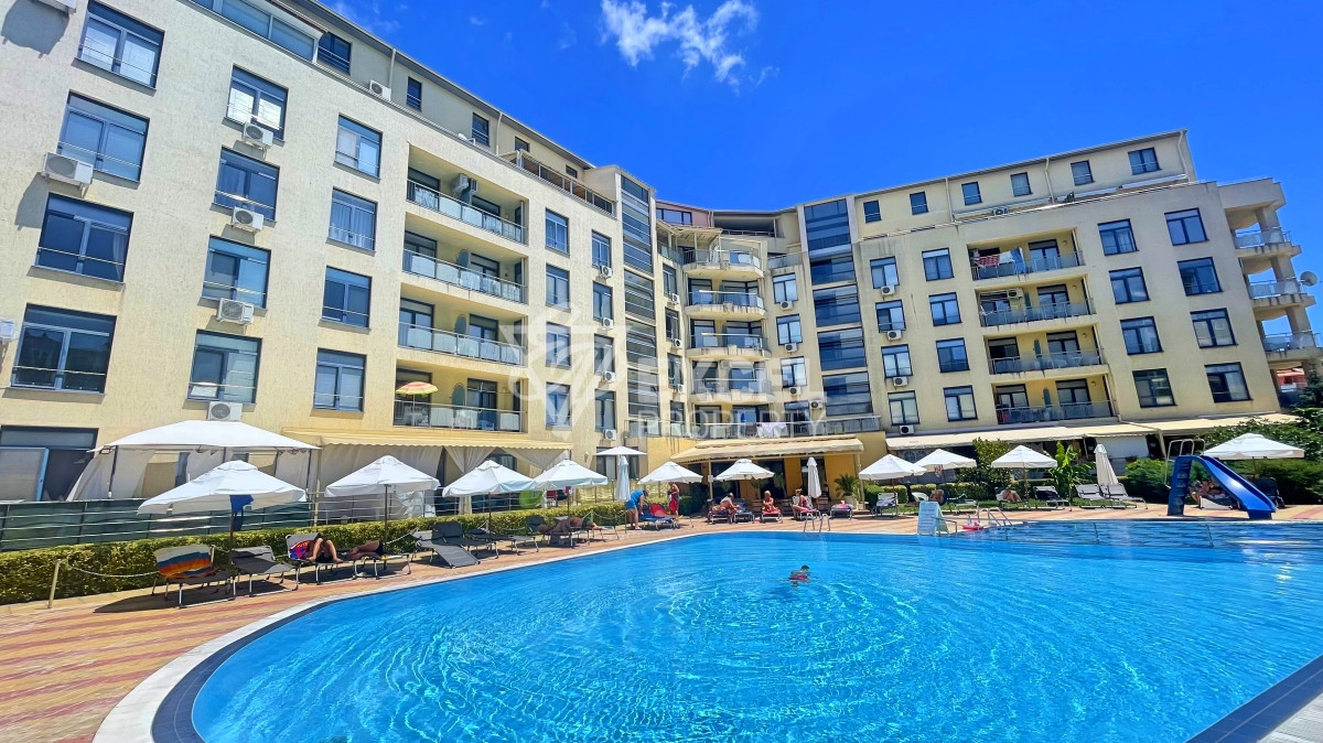 Furnished studio in Sunny Beach only 200 m from the sea, Cacao Beach area