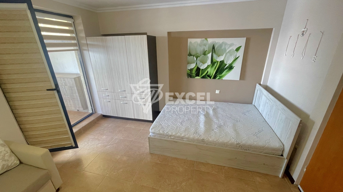 Furnished studio in Sunny Beach only 200 m from the sea, Cacao Beach area
