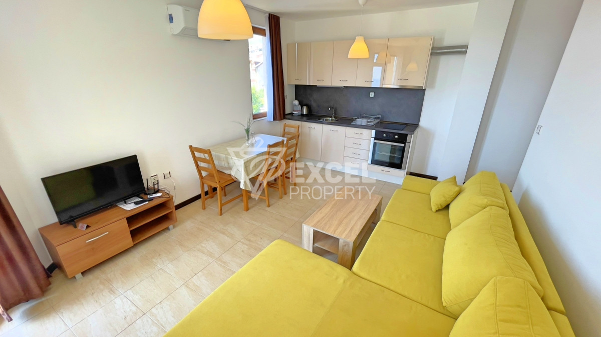 Two-bedroom apartment with sea view 200m from the sea in Sveti Vlas