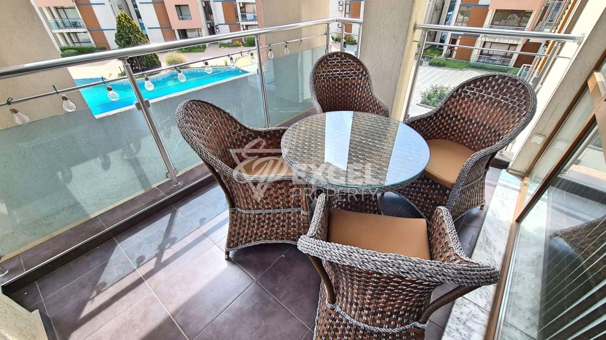 Furnished, two bedroom apartment in Sunny Beach in the Cacao Beach area.