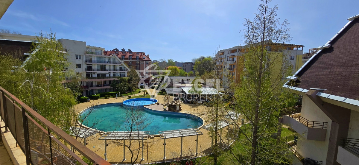 Two-bedroom apartment for sale in Sun Village complex, Sunny Beach