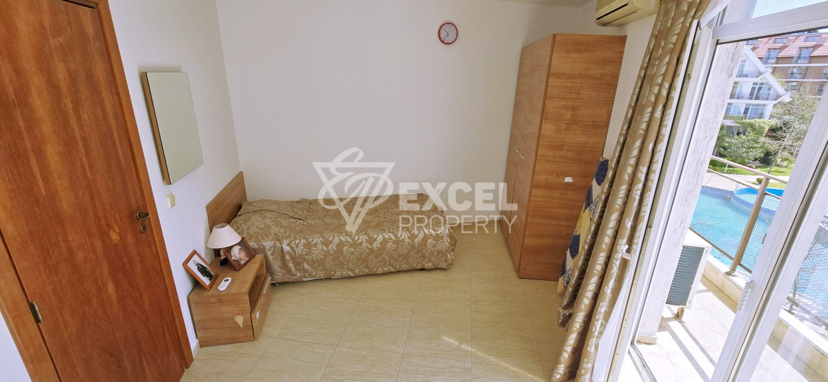 Two-bedroom apartment for sale in Sun Village complex, Sunny Beach