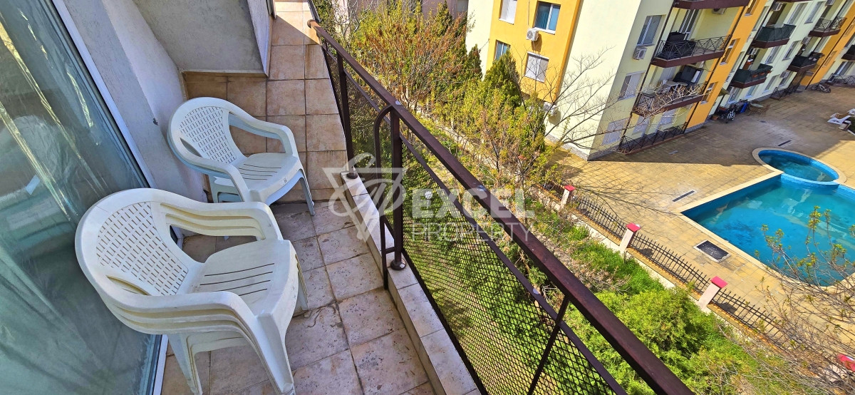Two-bedroom apartment for sale in Sun Village complex, Sunny Beach