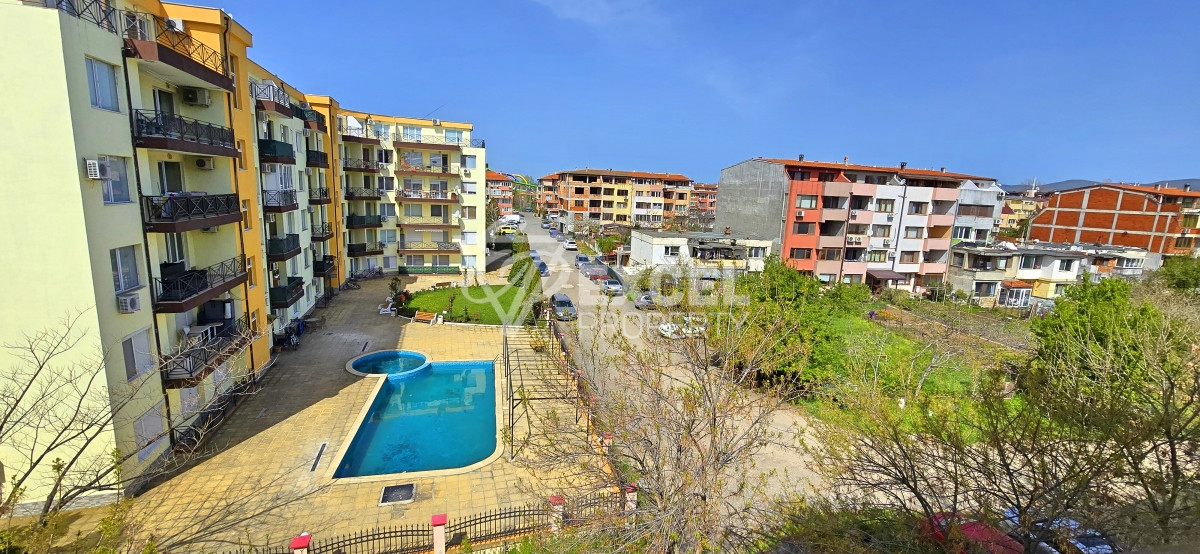 Two-bedroom apartment for sale in Sun Village complex, Sunny Beach