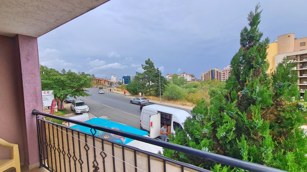 Furnished one bedroom apartment 300 m from the beach in Sunny Beach