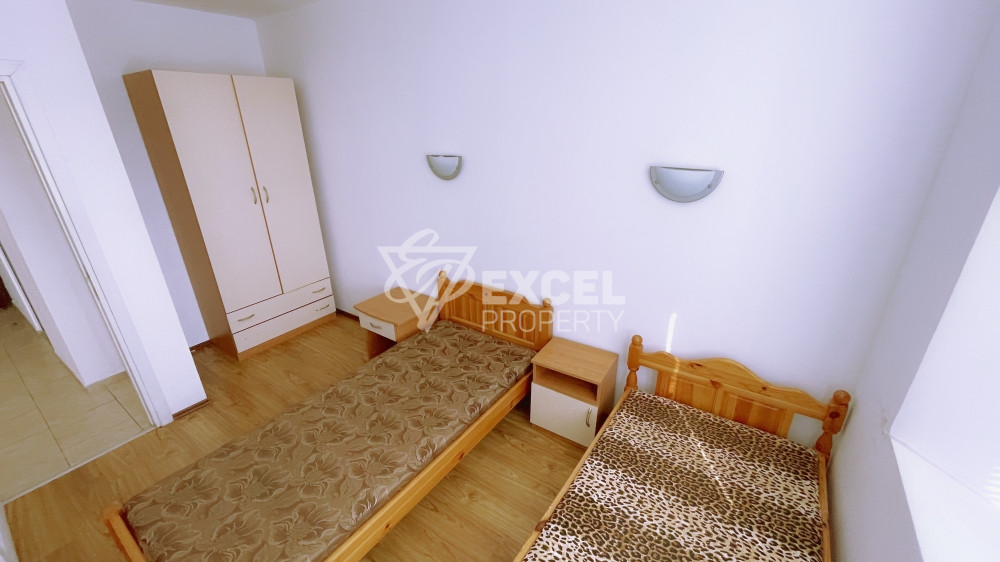 One-bedroom apartment with partial sea view in Saint Vlas