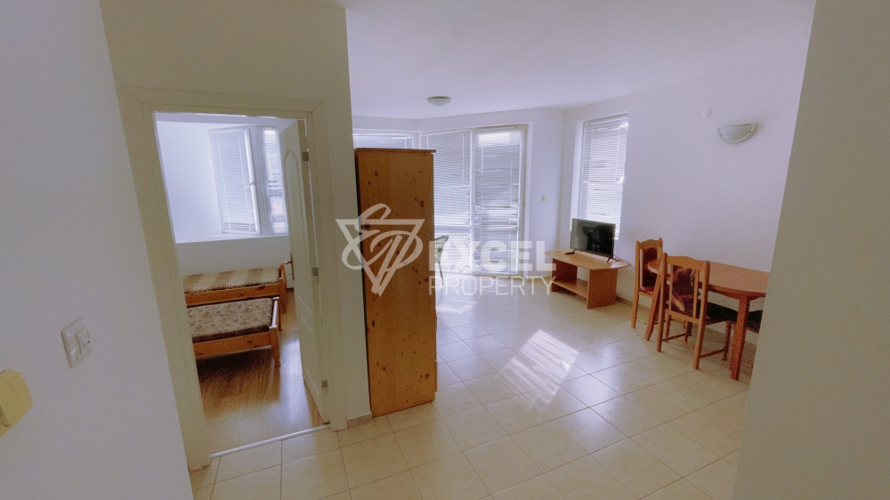 One-bedroom apartment with partial sea view in Saint Vlas