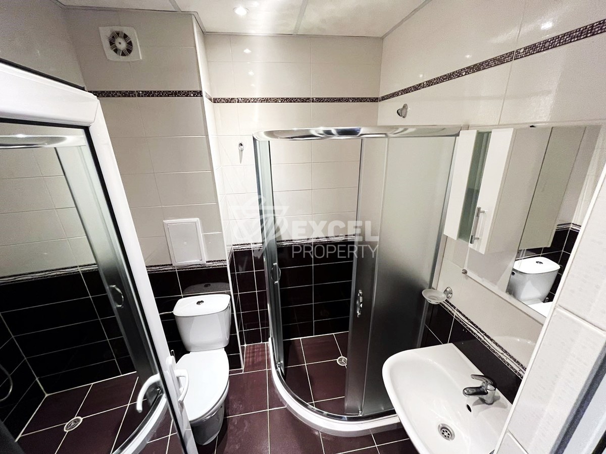 Spacious two-bedroom apartment.