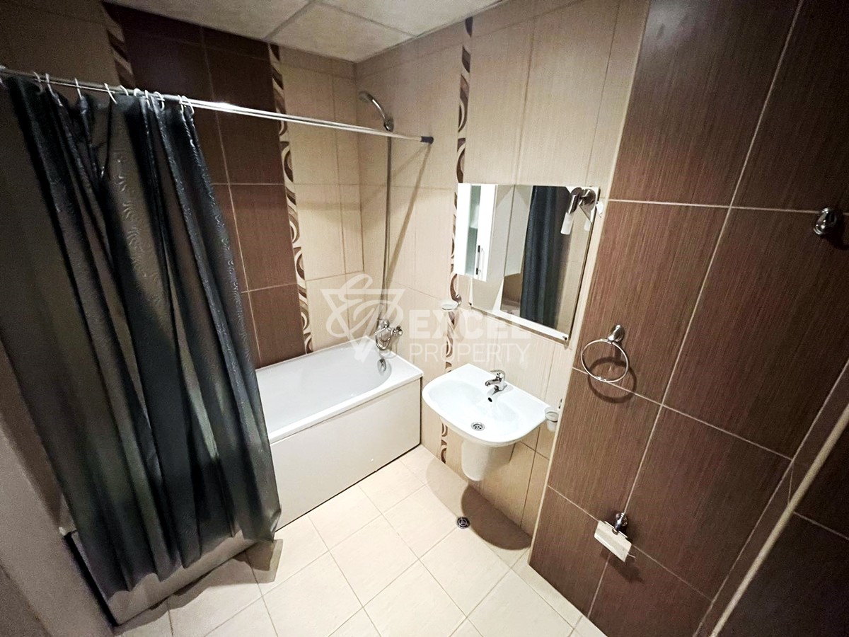 Spacious two-bedroom apartment.
