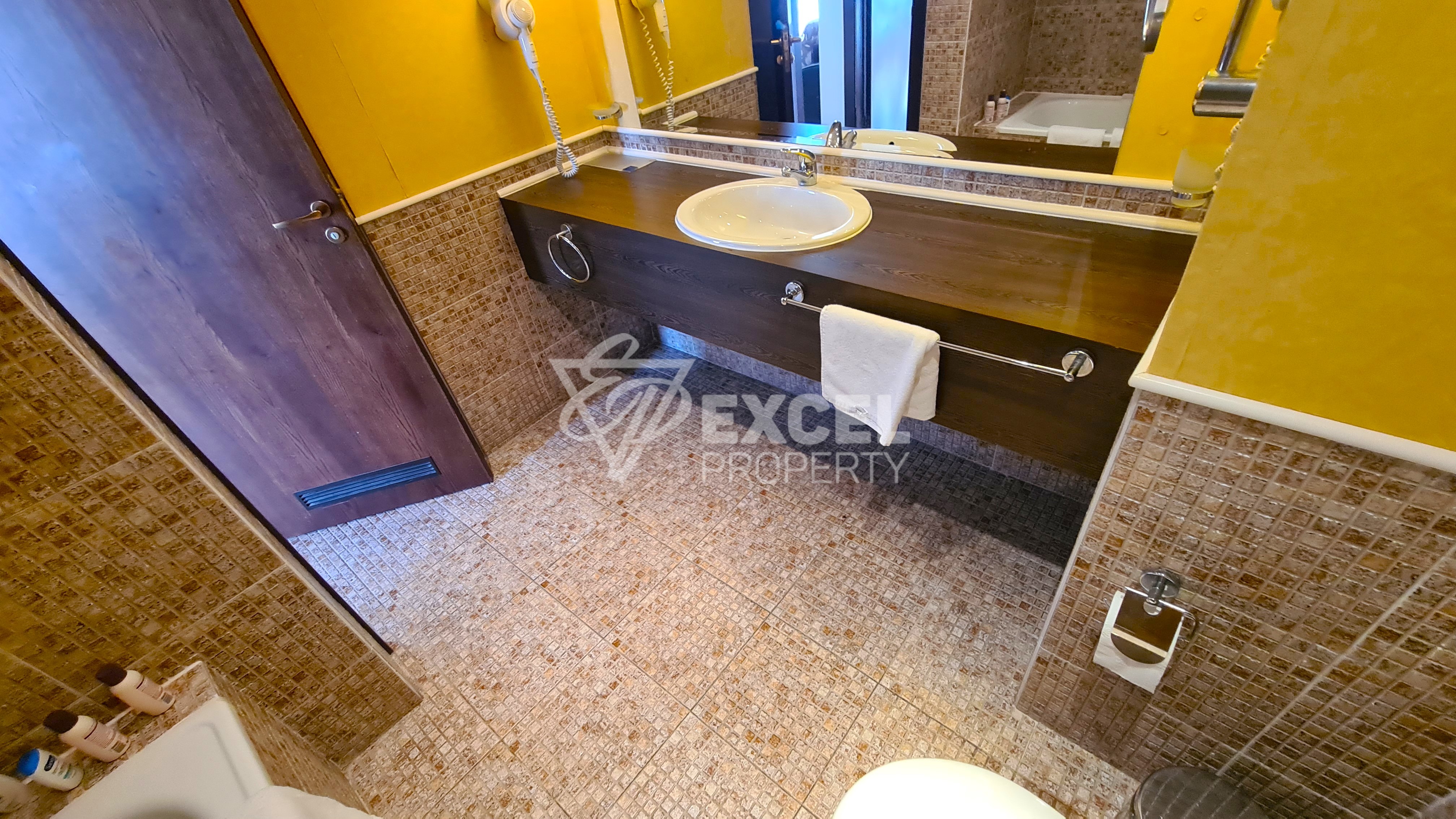 Furnished two-room apartment in the Barcelo Royal complex in Sunny Beach