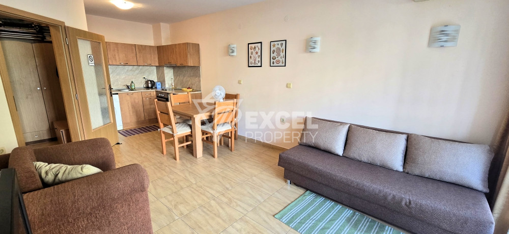 Beautiful one-bedroom apartment 150m from the beach in St. Vlas