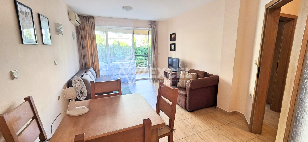 Beautiful one-bedroom apartment 150m from the beach in St. Vlas