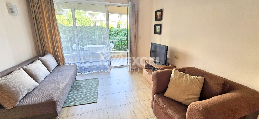 Beautiful one-bedroom apartment 150m from the beach in St. Vlas