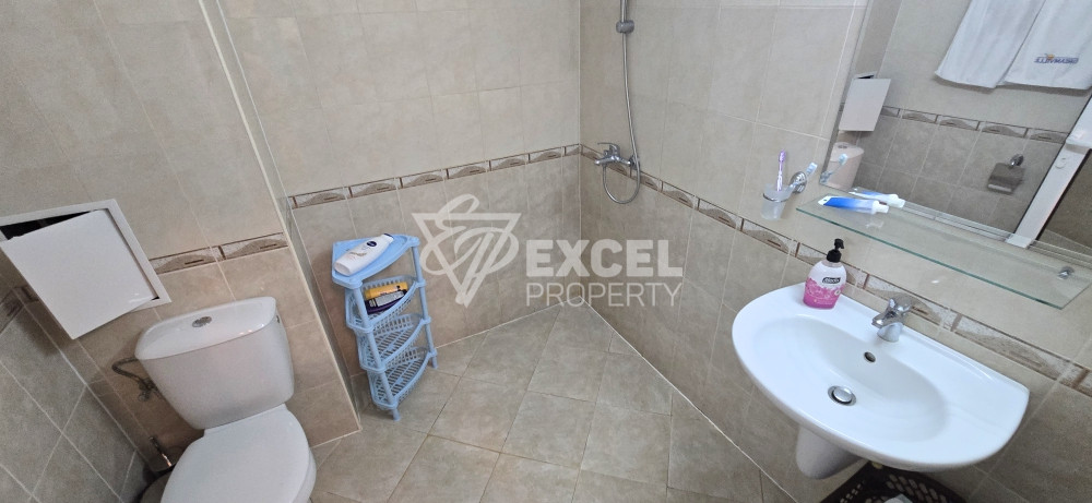 Beautiful one-bedroom apartment 150m from the beach in St. Vlas