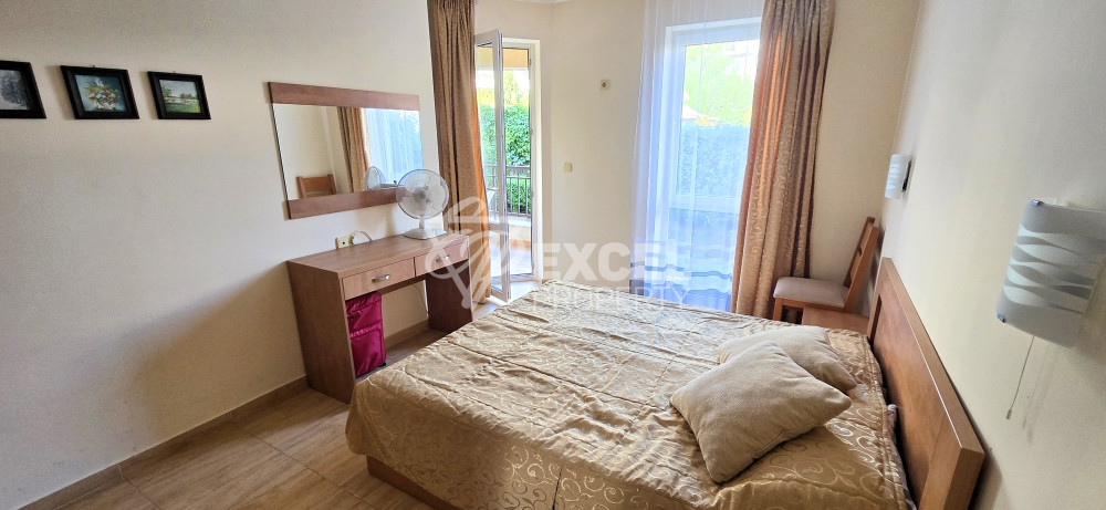 Beautiful one-bedroom apartment 150m from the beach in St. Vlas