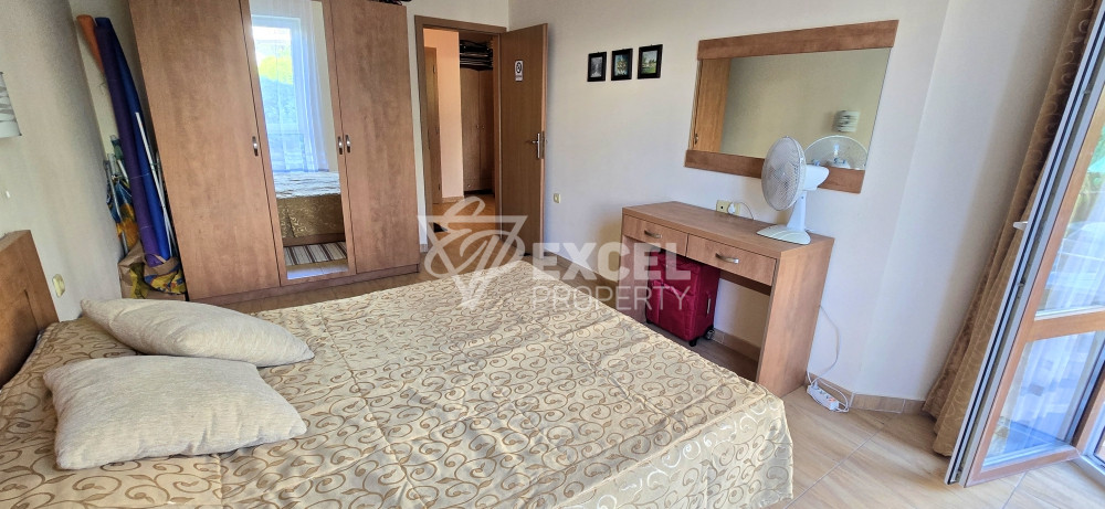 Beautiful one-bedroom apartment 150m from the beach in St. Vlas