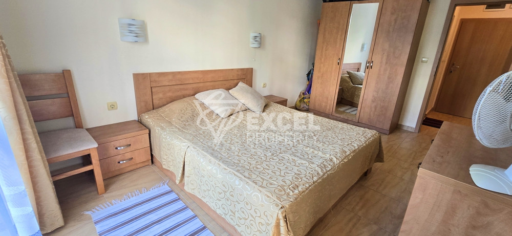 Beautiful one-bedroom apartment 150m from the beach in St. Vlas