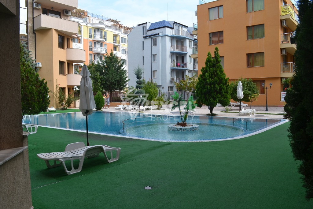 Beautifully furnished one-bedroom apartment in the center of Sunny Beach