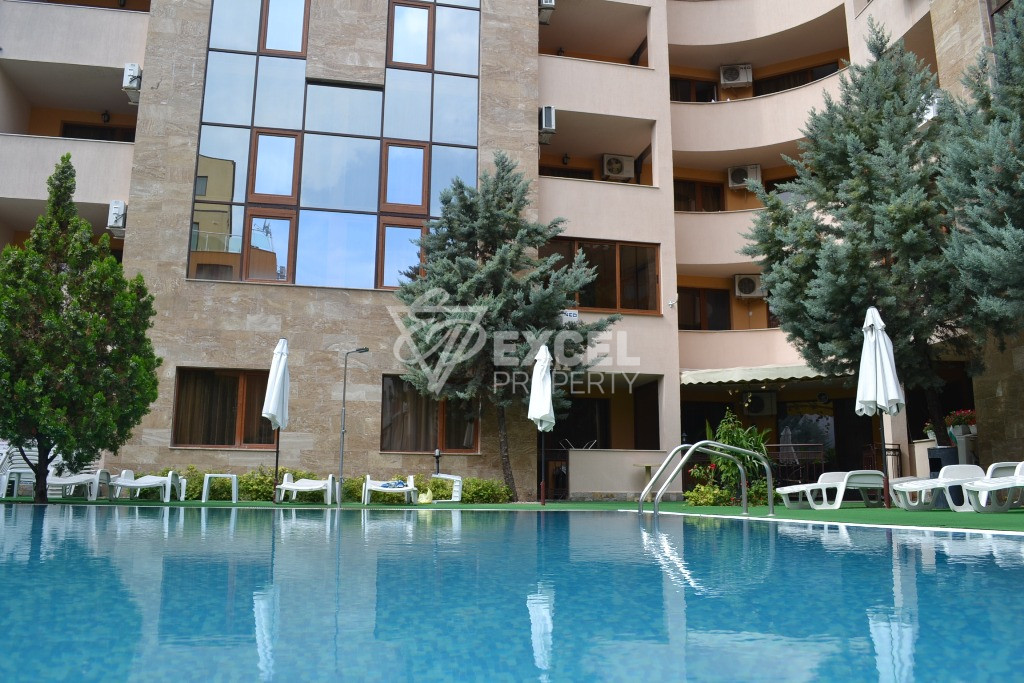 Beautifully furnished one-bedroom apartment in the center of Sunny Beach