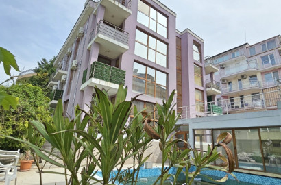 Two-bedroom furnished apartment in Sveti Vlas near the beach